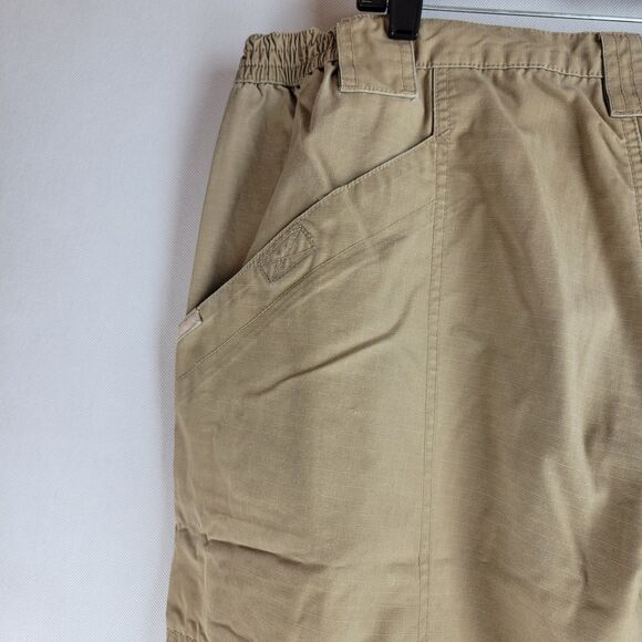 5.11 Tactical Series Mens Size 44X32 Desert Tan Poly Cotton Cargo Pants - Picture 2 of 16
